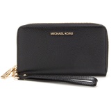 Michael Kors Jet Set Large Flat Smartphone Wristlet Portemonnaie black