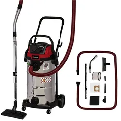 EINHELL Nass-Trockensauger »TE-VC 2340 SACL«, 40 l, 1500 W, 3 m Schlauchlänge - schwarz
