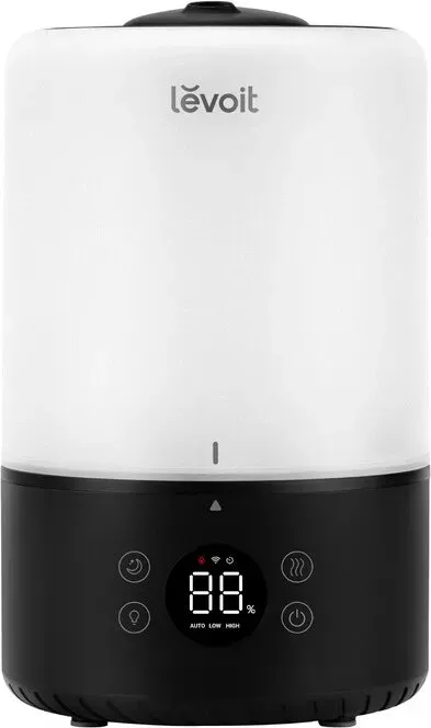 Levoit Top Fill Luftbefeuchter, 3L Smart Kaltnebel-Luftbefeuchter, 360° Drehbare Düse, 25 Std., Automatische Abschaltung, Aromatherapie, ≤28dB