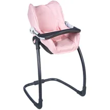 Smoby 3-in-1 Autositz und Stuhl für Puppen Maxi-Cosi Hellrosa