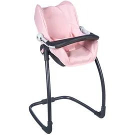 Smoby 3-in-1 Autositz und Stuhl für Puppen Maxi-Cosi Hellrosa