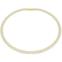 Swarovski Una Angelic Halskette Rundschliff Klein Weiß