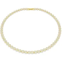 Swarovski Una Angelic Halskette Rundschliff Klein Weiß
