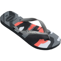 Havaianas Herren Top Camu Flip-Flop, New Graphite, 43/44 EU