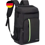 Kühlrucksack Groß - 30L Kühltasche Rucksack Isoliert Picknicktasche Wasserdichte