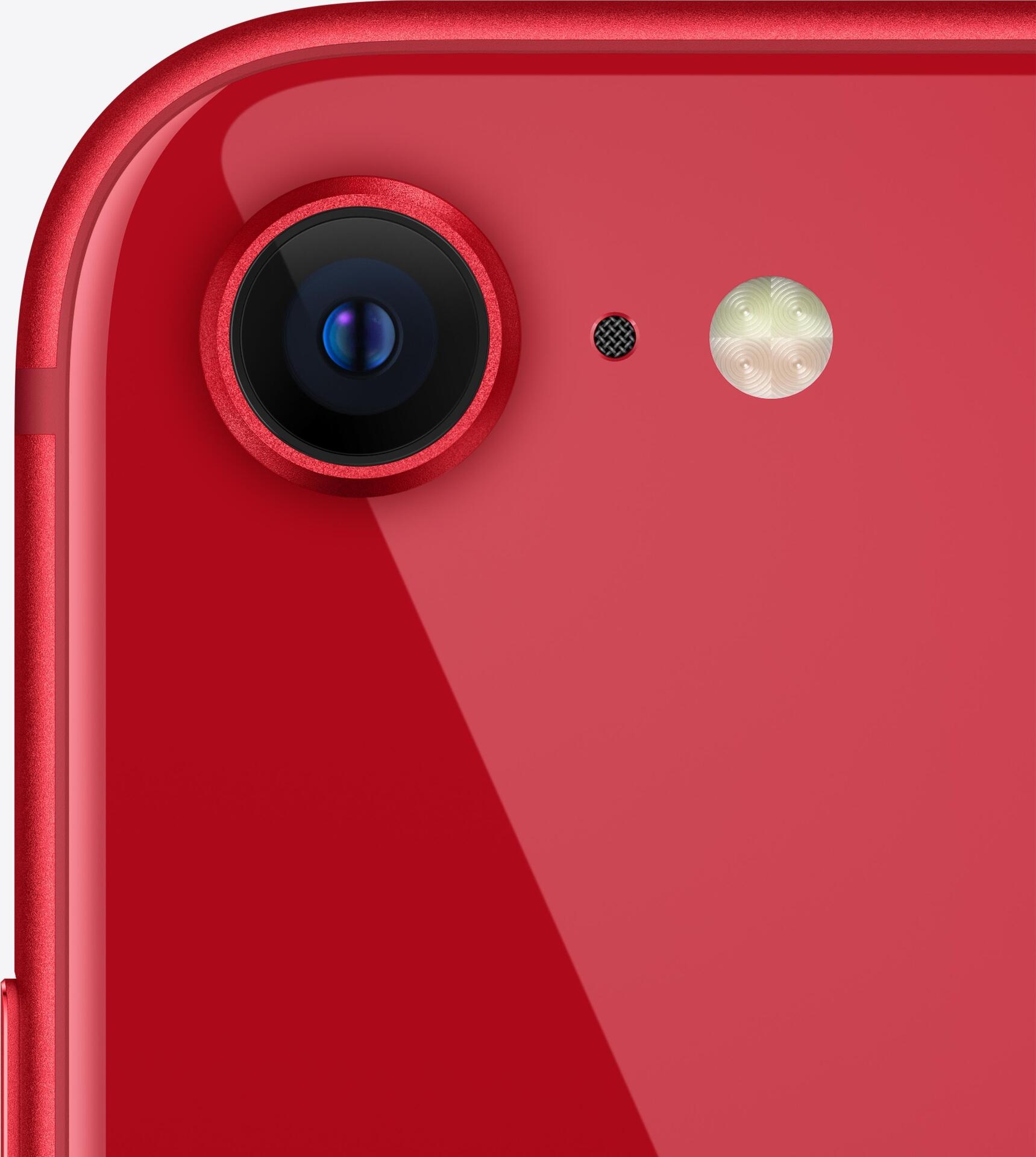 Apple iPhone SE (3rd generation) - (PRODUCT) RED - 5G Smartphone - Dual-SIM - 256GB - LCD-Anzeige - 4.7" - 1334 x 750 Pixel - rear camera 12 MP - front camera 7 MP - Rot (MMXP3ZD/A)