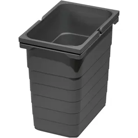 ninka Abfallbehälter 8 l Dunkelgrau