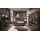 Forte Nachtschrank Jacky 52 x 40,8 x 41,3 cm Braun