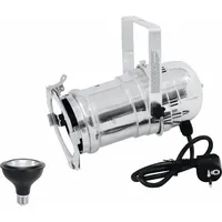Eurolite Set PAR-30 Spot sil+ PAR-30 230V COB 12W E-27 LED 1800-3000K dim2warm