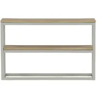 VCM ebuy24 Konsolentisch mit Ablage 30x110 cm Esche dekor,