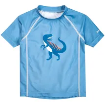 Playshoes Unisex Kinder Badeshirt Rash-Guard-Shirt, Blau - 86/92