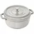 Staub Cocotte 28 cm rund weisser trüffel