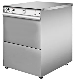 METRO Professional Gläserspüler GGW1001, Edelstahl, 42 x 47 x 63.5 cm, 230 V, 30 Waschgänge/h, Korb 35 x 35 cm, mit Ablaufpumpe