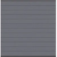 Traumgarten SYSTEM WPC Zaunfeld-Set anthr. Anthr.Leiste