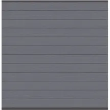 Traumgarten SYSTEM WPC Zaunfeld-Set anthr. Anthr.Leiste