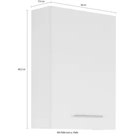 Marlin Hängeschrank »3040«, Breite 40 cm, weiß