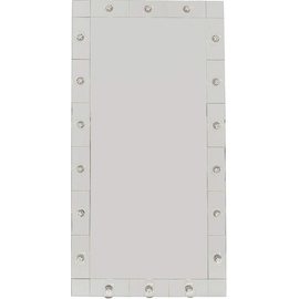 Kare Design Standspiegel Make Up, XL-Schminkspiegel, Silber, 160x80 cm