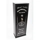 point-home Design-Schrank "Whiskey", Retro, schwarz, 85cm