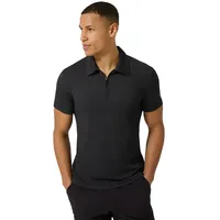super.natural Light Air Zip Polo schwarz S