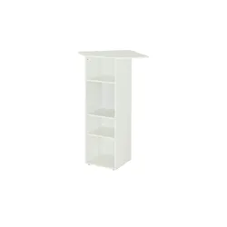 Eckregal  Multischrank-System ¦ weiß ¦ Maße (cm): B: 66 H: 126 T: 66.0
