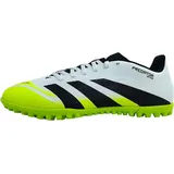adidas Predator Club TF Fußballschuhe Herren Fussball-Hartplatzschuhe FTWWHT/CBLACK/LUCLEM, 43 1⁄3
