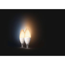 Philips Hue White Ambiance 470 LED-Bulb E14 4W, 2er-Pack (929002294404)