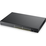 ZyXEL GS1900 Rackmount Gigabit Smart Switch, 24x RJ-45, 2x SFP, PoE+, V2 Rev.B1 (GS1900-24HPv2-EU0101F / GS1900-24HPv2-GB0101F)