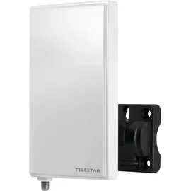 Telestar Antenna 3 LTE – Aktive DVB-T2 Antenne (für Innen- und Außenbereich, geeignet für DVB-T2, DAB+, UKW, Full HD, LTE Filter, 28 dB Verstärkung) – Weiß