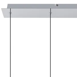 LUCANDE Korvitha 5 LED Pendelleuchte Smoke/Silver