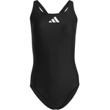 adidas Damen 3 Bar Logo Badeanzügo, Black/White, 44