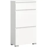 VCM Schuhschrank Shoelove Weiß