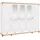 Home Affaire Kleiderschrank »Tessin«, (B/H/T ca. 245/191/59 cm), Breite 245 cm, Kiefer massiv, mit Spiegel