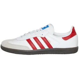 adidas Samba OG White/Better Scarlet/Gum 44 2/3