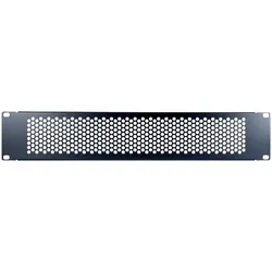 Inter-Tech PINHOLE APERTURE - Blindplatte - RAL 9005 - 2U - 48.3 cm (19")