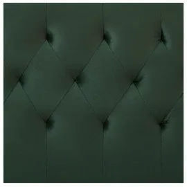 CARO-Möbel Glamour 140 x 200 cm Grün