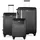 Bugatti Linea Koffer-Set 3-tlg. schwarz