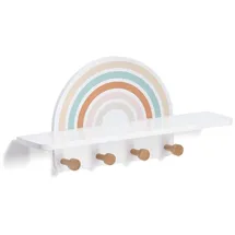 Zeller Present 13539 Kinder-Wandgarderobe rainbow