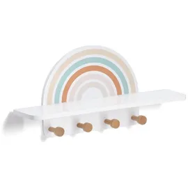 Zeller Present 13539 Kinder-Wandgarderobe rainbow