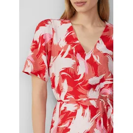 s.Oliver Minikleid Kurzes Kleid rot 48