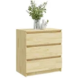 vidaXL Nachtschrank 60 x 36 x 64 cm Kiefer
