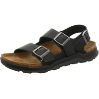 Birkenstock Herren Milano CT FL Sandale (Größe 45, schwarz)