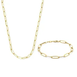 Isabel Bernard Geschenkset Isabel Bernard Cadeau d'Isabel - 585 gold Schmuck-Set   Damen 