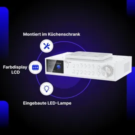 Ferguson CUCINA 200 Bluetooth Küchenradio weiß