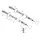 Hansgrohe Logis 2-Griff Brausemischer Aufputz für 1 Verbraucher Chrom 71263000