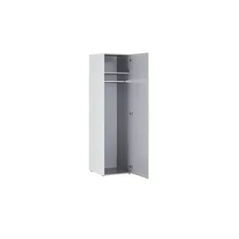 WIMEX Drehtürenschrank Multiraumkonzept 50 x 185 x 54 cm Weiß