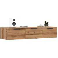 vidaXL Wandschrank 102 x 30 x 20 cm Braun