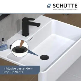 Schütte Raven Einhandmischer schwarz matt 34016