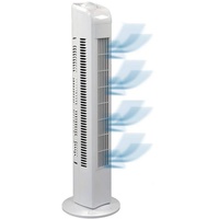 JUNG Turmventilator TF35 Ventilator 78cm Turmventilator Ventilatoren, 75° Oszillation, Standventilator, 50W Turmlüfter, bis 40m2, leise, Ventilatoren weiß