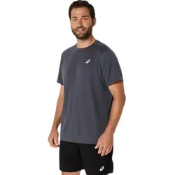 Asics für Herren. 2011D221 Kurzarm-T-Shirt Core grau (L), Sportlich, Synthetisch, Multisport, Nachhaltig