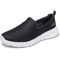 Skechers Women's Go Joy Walking Shoe, Black/White, 35 EU